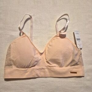 Danskin Intimates women's size Large padded pink bra NWT